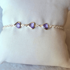 Pulseira Três Corações