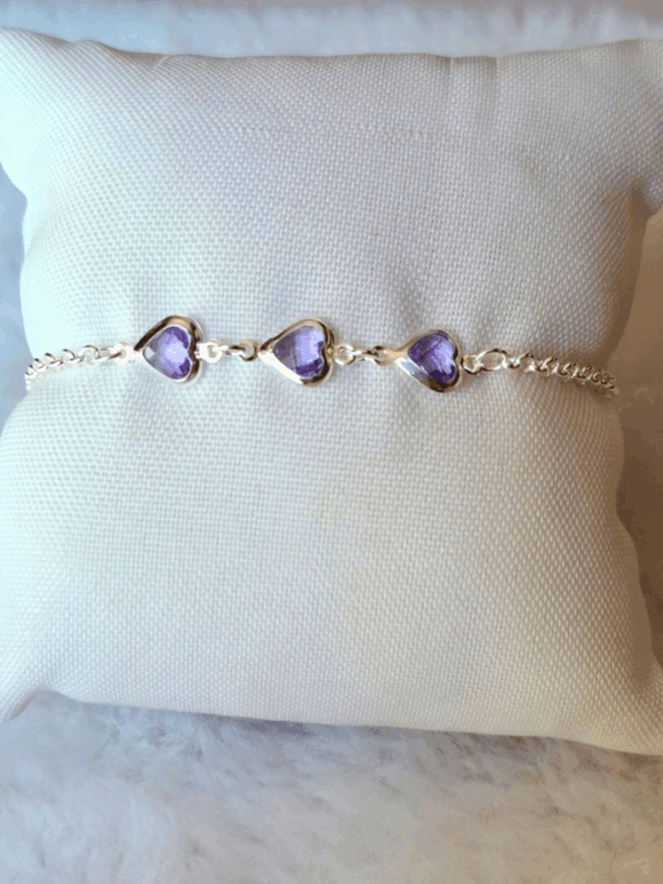 Pulseira Três Corações
